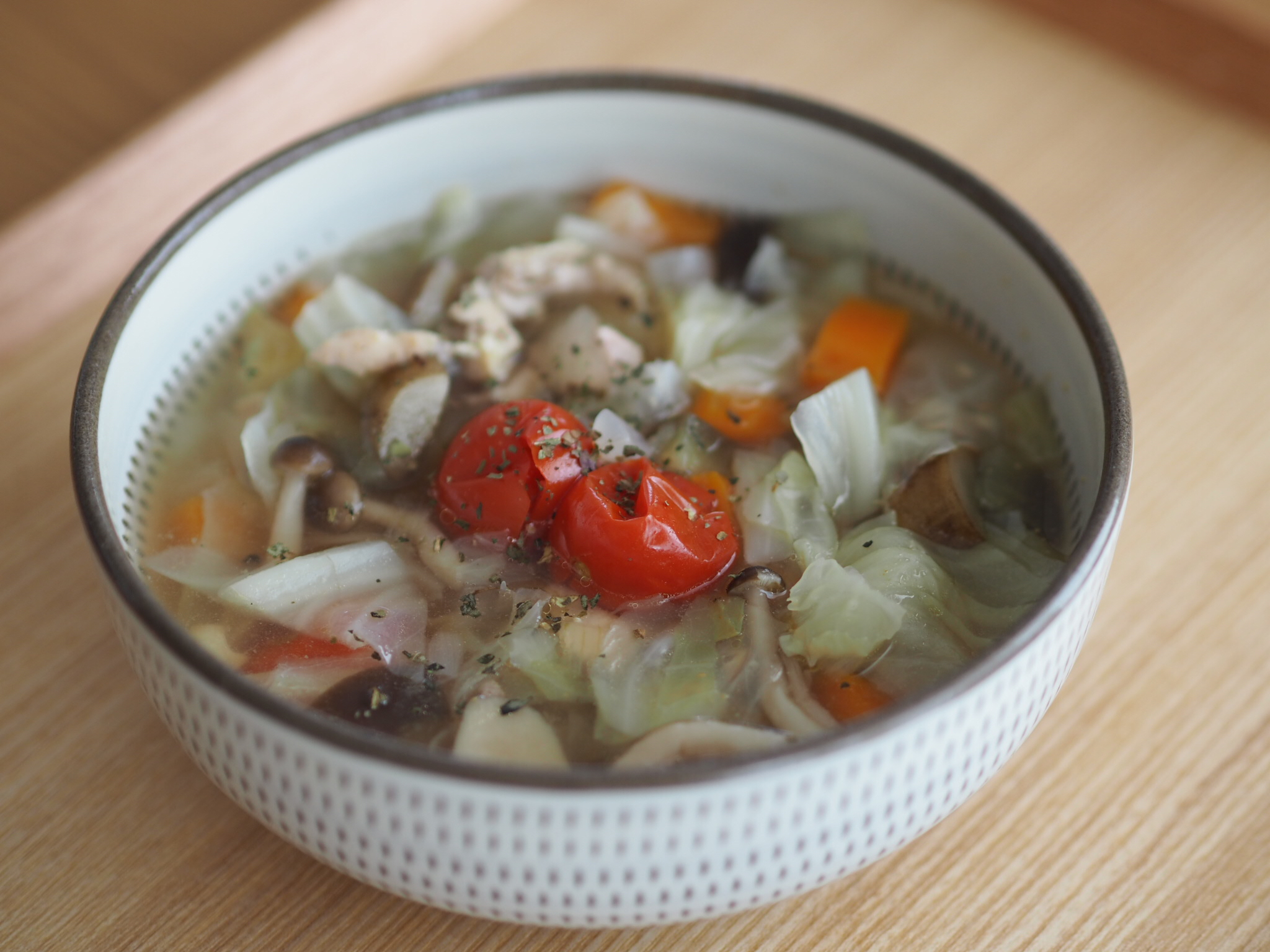 簡単ぽかぽか野菜スープ